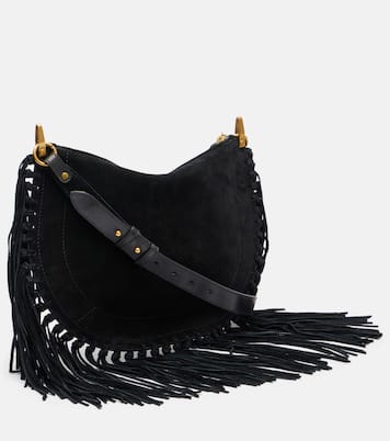 Oskan Soft Small suede shoulder bag | Isabel Marant