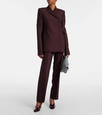 Silvannah wool and silk blazer | Khaite