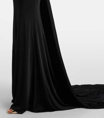 Gathered jersey gown | David Koma