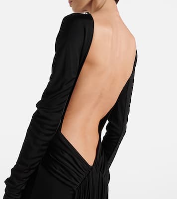 Gathered jersey gown | David Koma