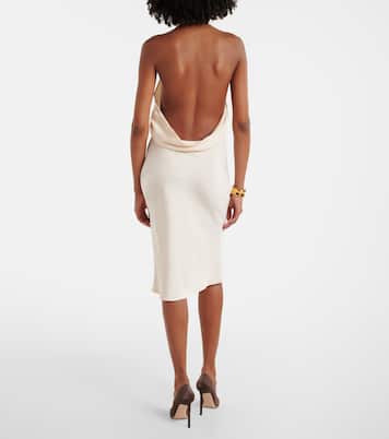 Abito in sablé di seta con scollo all’americana | Tom Ford