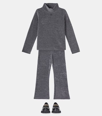 Pantalon DG en velours côtelé | Dolce&Gabbana Kids