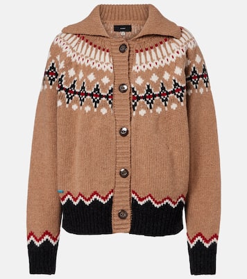 Sweet jacquard virgin wool cardigan | Alanui