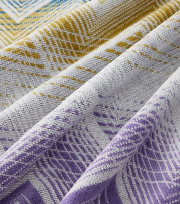 Marea Zig Zag cotton beach towel | Missoni