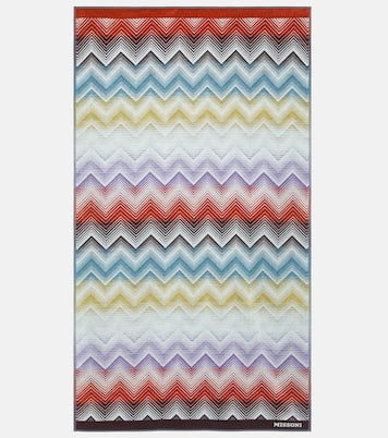 Marea Zig Zag cotton beach towel | Missoni
