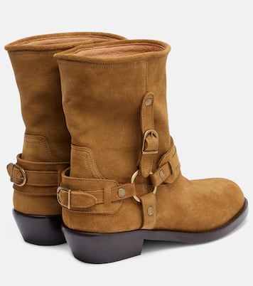 Ankle Boots Ildred aus Veloursleder | Isabel Marant