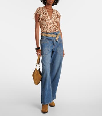 Ankle Boots Ildred aus Veloursleder | Isabel Marant