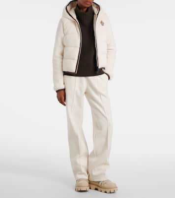 Hooded fleece down jacket  | Moncler Grenoble