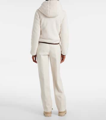 Hooded fleece down jacket  | Moncler Grenoble