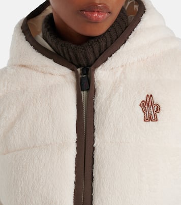 Hooded fleece down jacket  | Moncler Grenoble