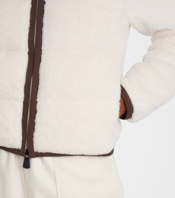 Hooded fleece down jacket  | Moncler Grenoble