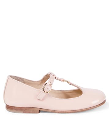 Leather ballet flats | Chloé Kids