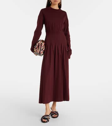 Cotton midi dress | Plan C