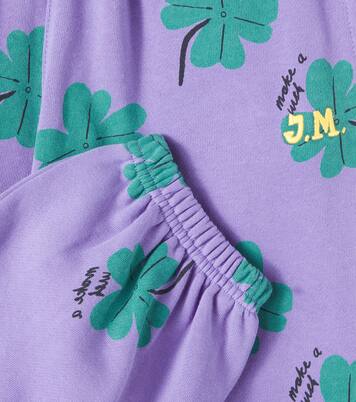 Lucky Clover cotton jersey sweatpants | Jellymallow