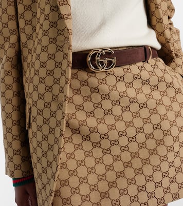 GG suede belt | Gucci