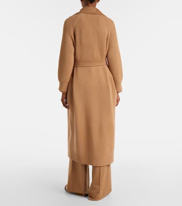 Berard camel hair, wool, and cashmere wrap coat | Max Mara