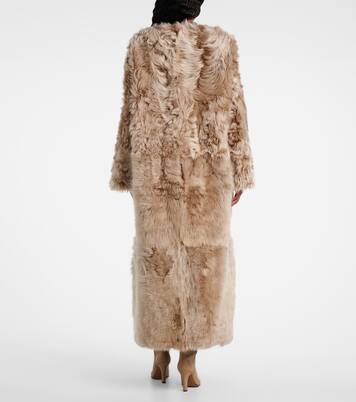 Reversible shearling coat | Yves Salomon