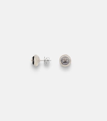 Calisto 18kt white gold earrings with diamonds | Kamyen