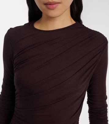 Tania Twist ruched top | Agolde