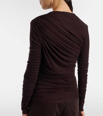 Tania Twist ruched top | Agolde
