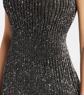 Sequined midi dress | Alaïa