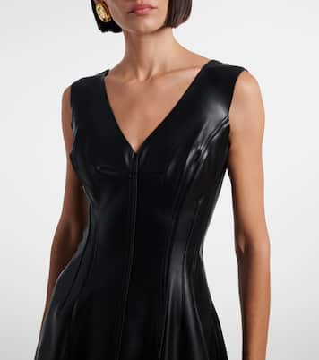 Paneled midi dress | Norma Kamali
