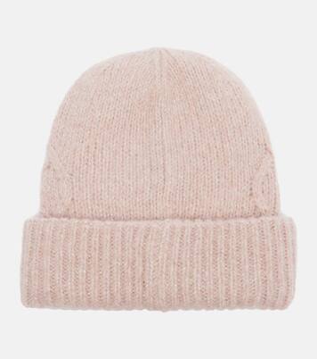 Embroidered alpaca-blend beanie | Moncler