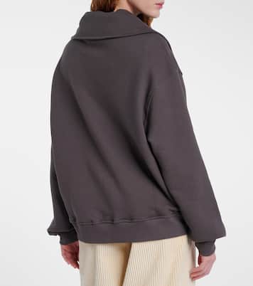 Printed cotton half-zip sweatshirt | Etro