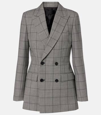 Weston plaid virgin wool blazer  | Nili Lotan