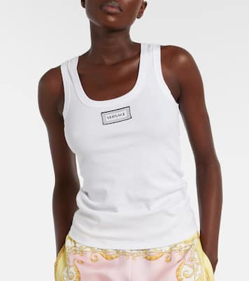 Top aus einem Baumwollgemisch | Versace