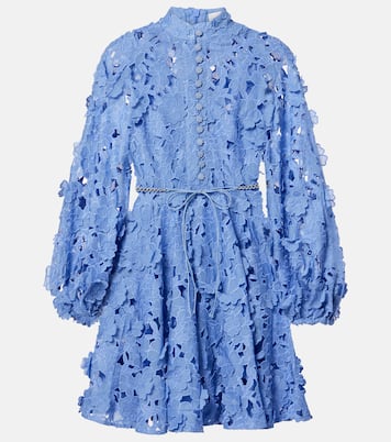 Patience floral lace minidress | Zimmermann