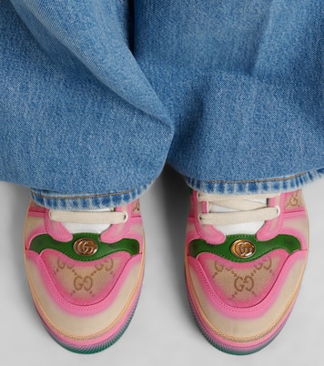 Sneakers Screener mit Leder | Gucci