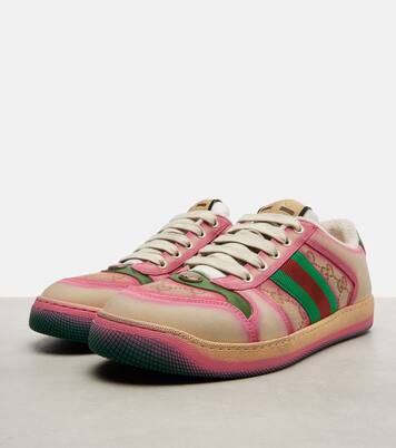 Sneakers Screener mit Leder | Gucci