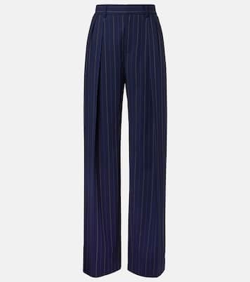 Pantaloni Jody in lana a gamba larga | Ralph Lauren Collection
