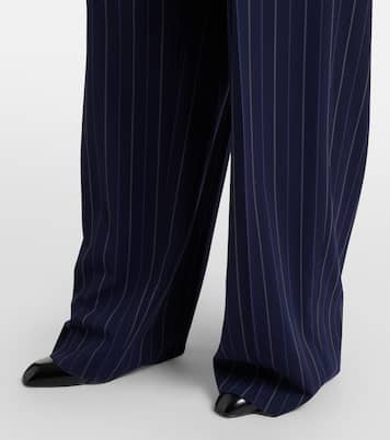 Pantaloni Jody in lana a gamba larga | Ralph Lauren Collection