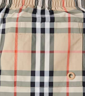 شورت سباحة Burberry Check | Burberry Kids