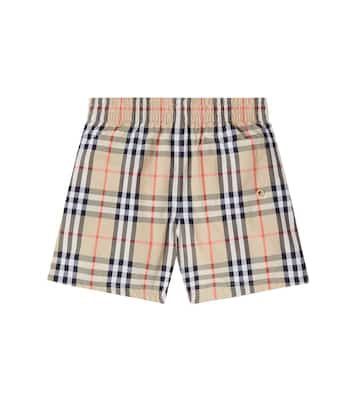 Burberry Check swim trunks | Burberry Kids