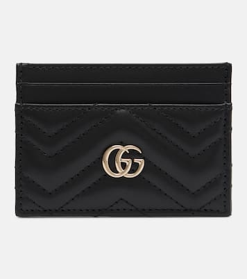 GG Marmont leather card holder | Gucci