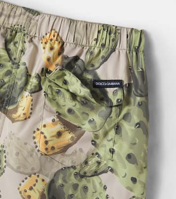 Printed swim trunks | Dolce&Gabbana Kids