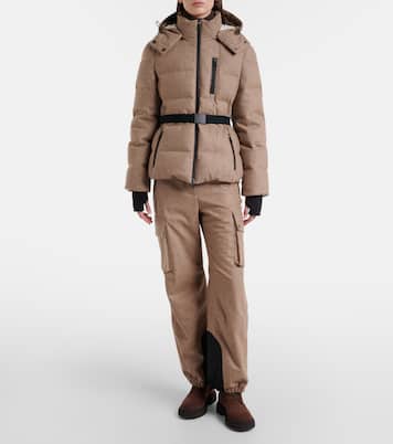 Virgin wool flannel cargo pants | Brunello Cucinelli