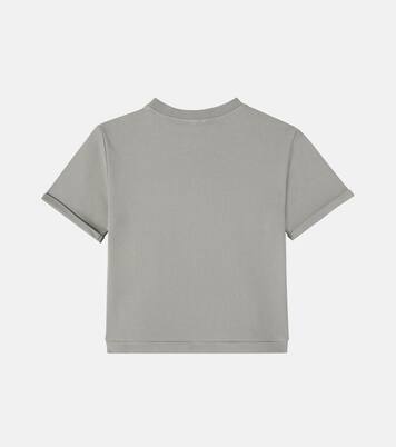 Jarne embroidered cotton T-shirt | Donsje