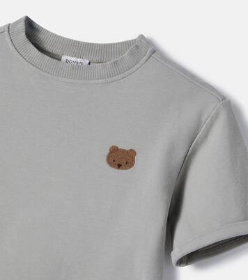 Jarne embroidered cotton T-shirt | Donsje