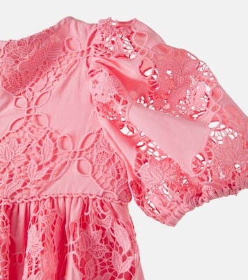 Cotton lace dress | Petite Amalie  