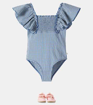 Badeanzug Fresia aus Seersucker | Konges Sløjd