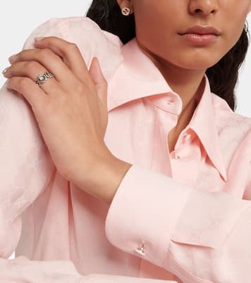 Anello in argento con topazio | Gucci