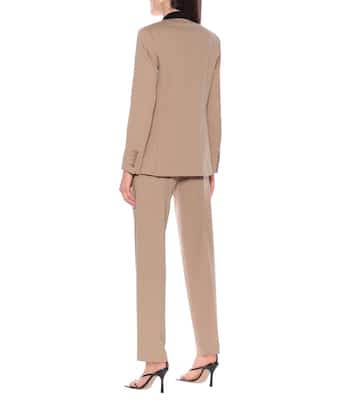 Stretch-wool double-breasted blazer | Stella McCartney