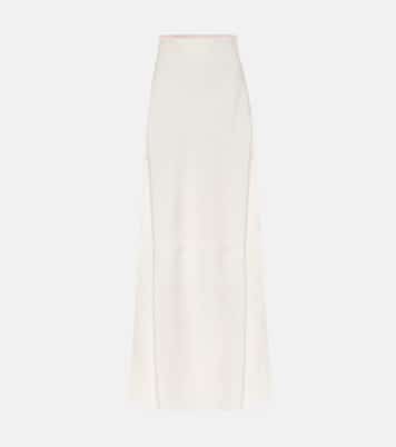 Jupe longue en lin | Miu Miu