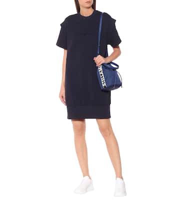Cotton-jersey midi dress | Stella McCartney