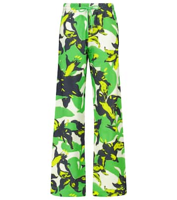 Pantalon de survêtement imprimé en coton | Dries Van Noten
