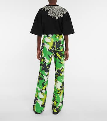 Pantalon de survêtement imprimé en coton | Dries Van Noten